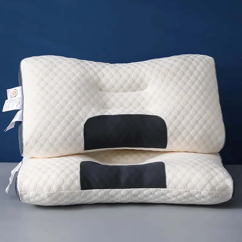 BeB Bantal Orthopedic Dacron 3D Neck Cervical Pillow Massage 850G - 8h