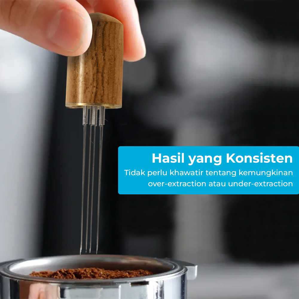 One Two Cups Jarum Kopi Espresso WDT Needle Distribution Tool 82mm - MD-686 - Gambar 5