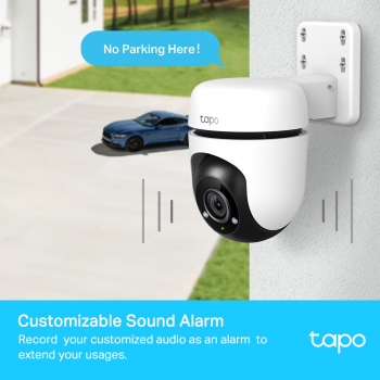 TP-LINK Kamera CCTV Outdoor WiFi IP Camera AI Detection 1080P 4MP IP65 - Tapo C500