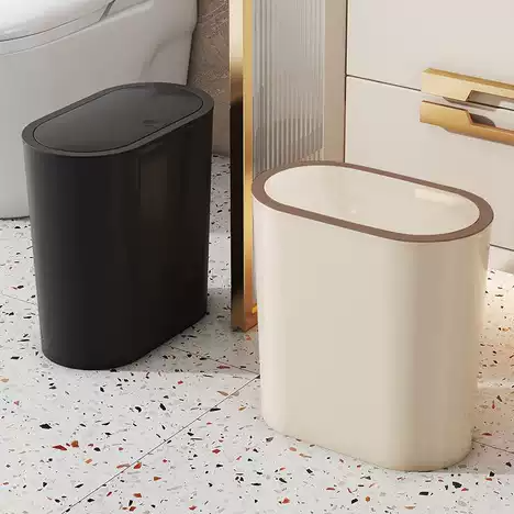 TaffHOME Tempat Sampah Tekan Press Type Minimalis Trash Bin with Lid - T25