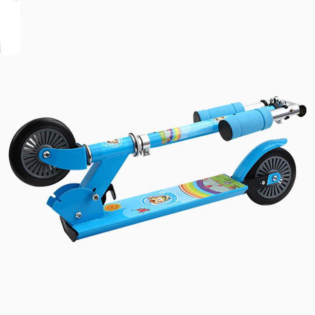 QISEHUA Skuter Anak Lipat Balance Bike Kids Scooter Smooth Glide - QS3