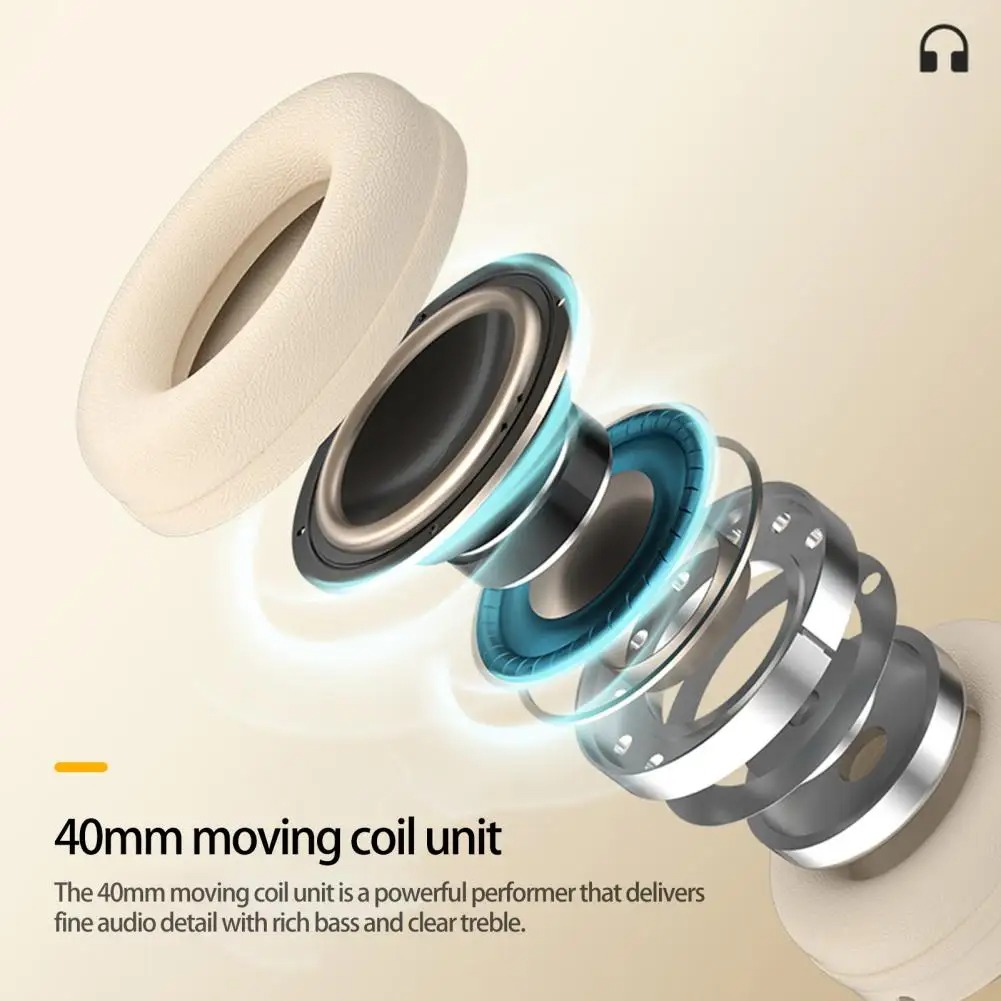 BLUELANS Headset Bluetooth Wireless Stereo Foldable 400mAh - DR-58
