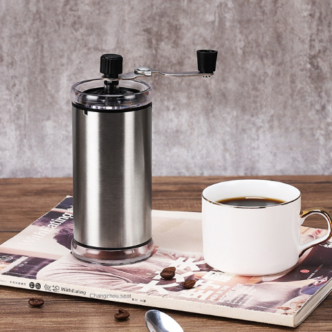 LAYHOME Alat Penggiling Kopi Manual Coffee Grinder Adjustable Foldable - LH202