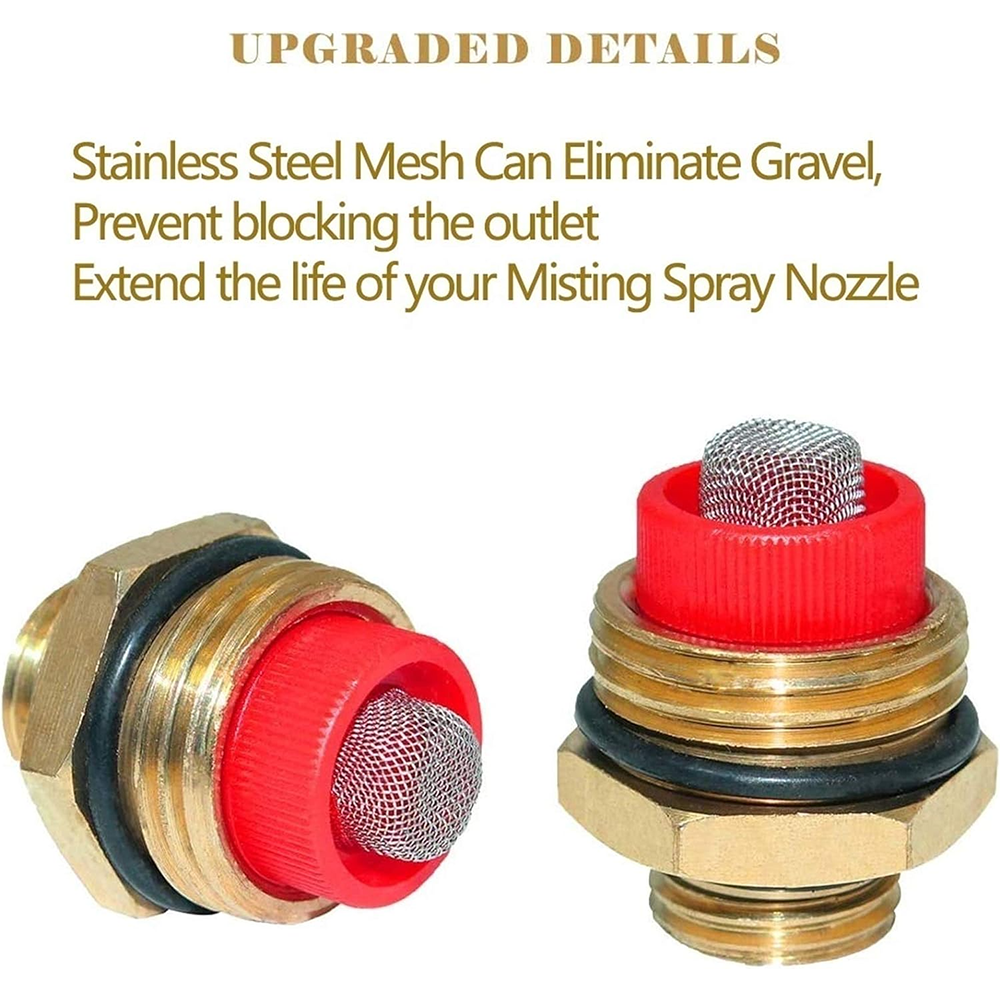 Drip Irigasi Taman Water Mist Sprinkler Nozzle Brass 1/2 Inch 1 PCS - JM008