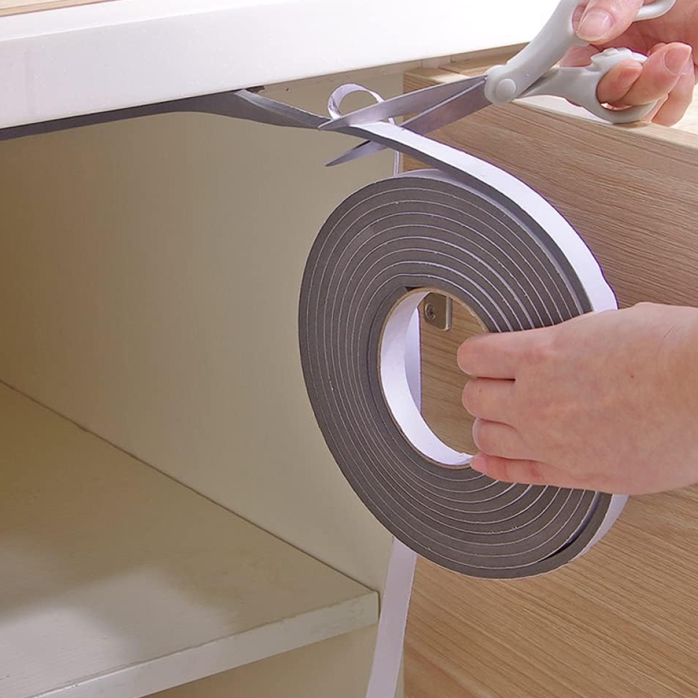 TaffPACK Lis Strip Pintu Door Noise Insulation Sealing Tape 5Mx3cm - B35