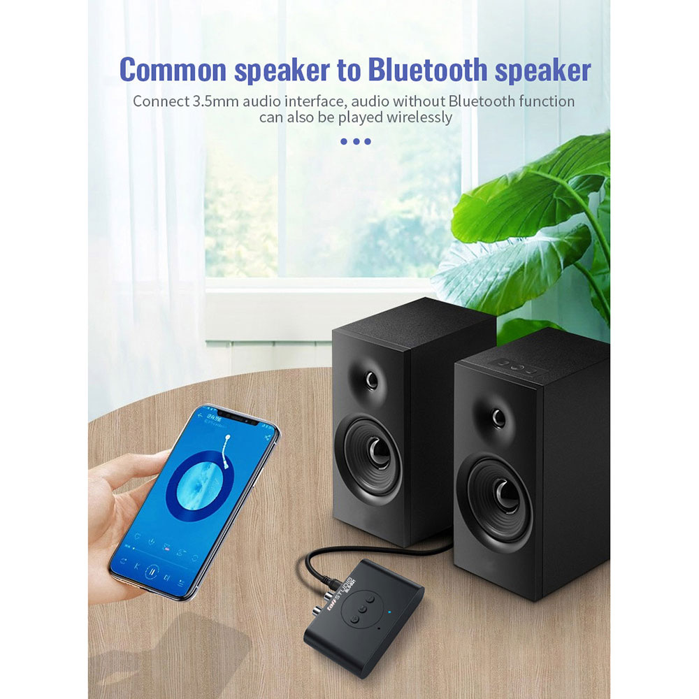 TaffSTUDIO Audio Bluetooth 5.3 Receiver Adapter NFC 3.5mm - BLS-B21
