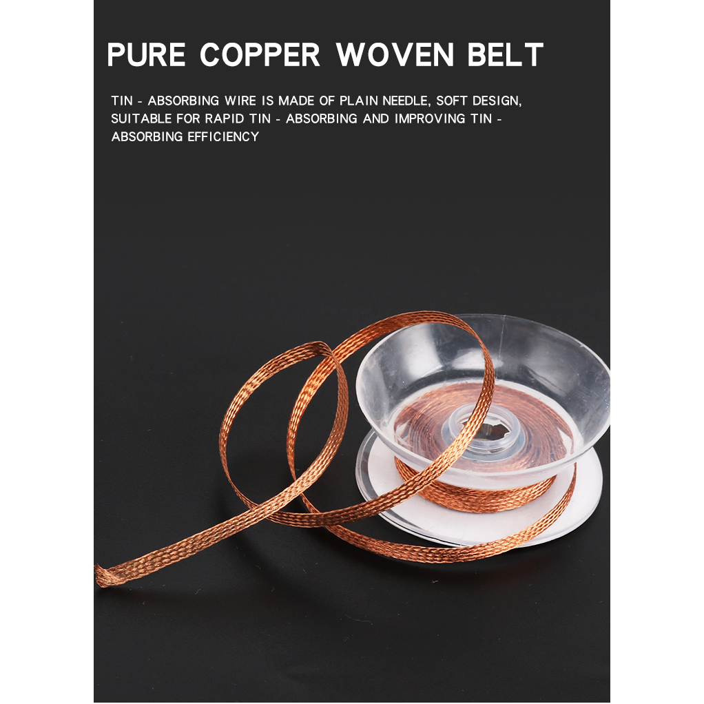 MMHJ Solder Wick Pita Pembersih Timah Desoldering 1.5M