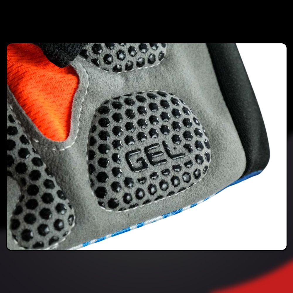 HUWAI Sarung Tangan Sepeda Sport Half Finger 3D Shockproof Gel 1 Pair