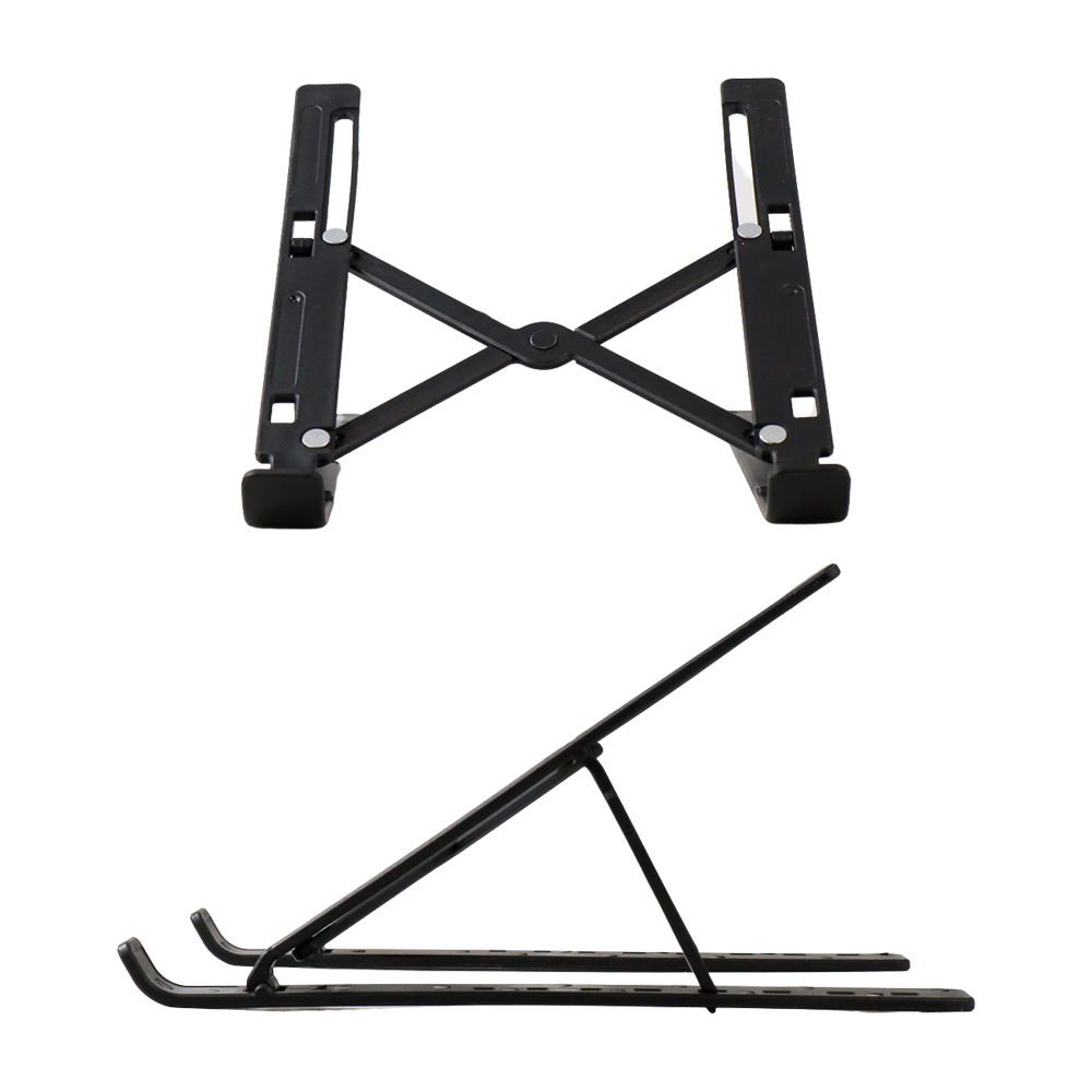 NUOXI Laptop Stand Riser Foldable Adjustable Plastik 12-17 Inch 7Level - N3