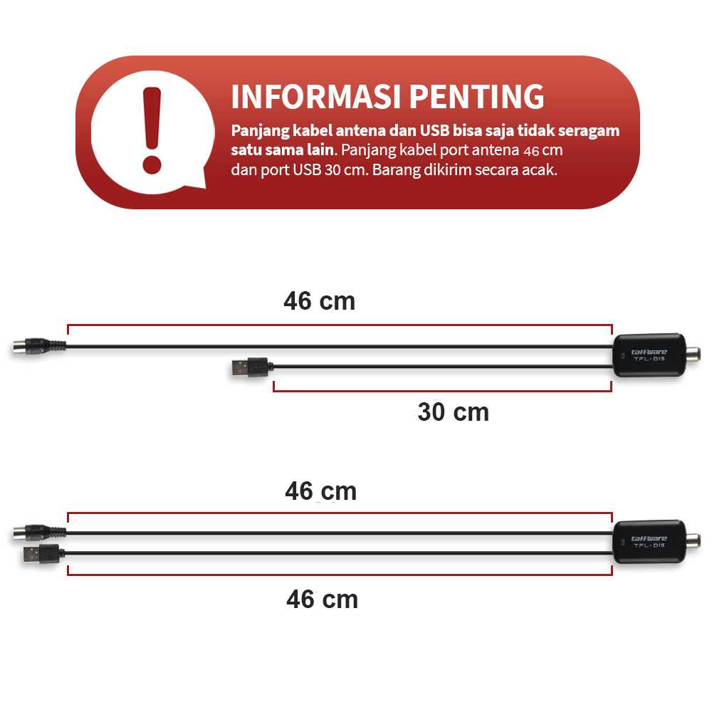 Taffware Penguat Sinyal Antena TV Amplifier Signal Booster DVB-T2 - TFL-D15 - Gambar 4