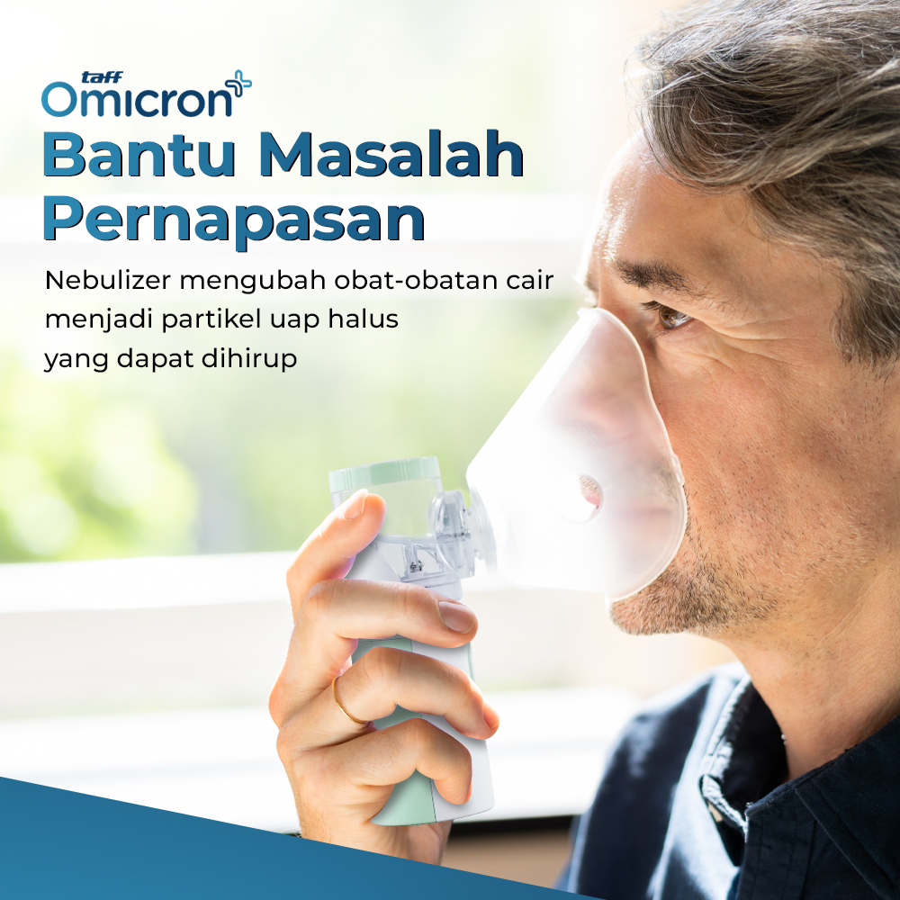 TaffOmicron Alat Terapi Pernapasan Handheld Nebulizer Inhaler Atomizer - JSL-W303