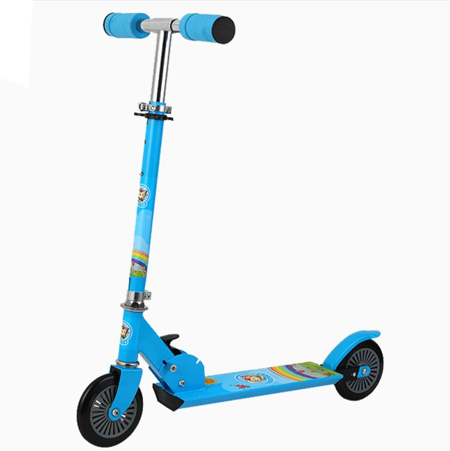 QISEHUA Skuter Anak Lipat Balance Bike Kids Scooter Smooth Glide - QS3