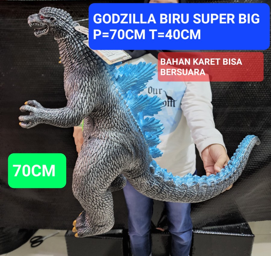 MAINAN GODZILLA SUPER JUMBO 70CM DINOSAURUS GODZILLA