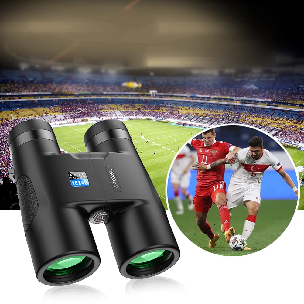 APEXEL Teropong Binoculars Fixed Focus HD Vision 10x42 - APL-RB10X42A