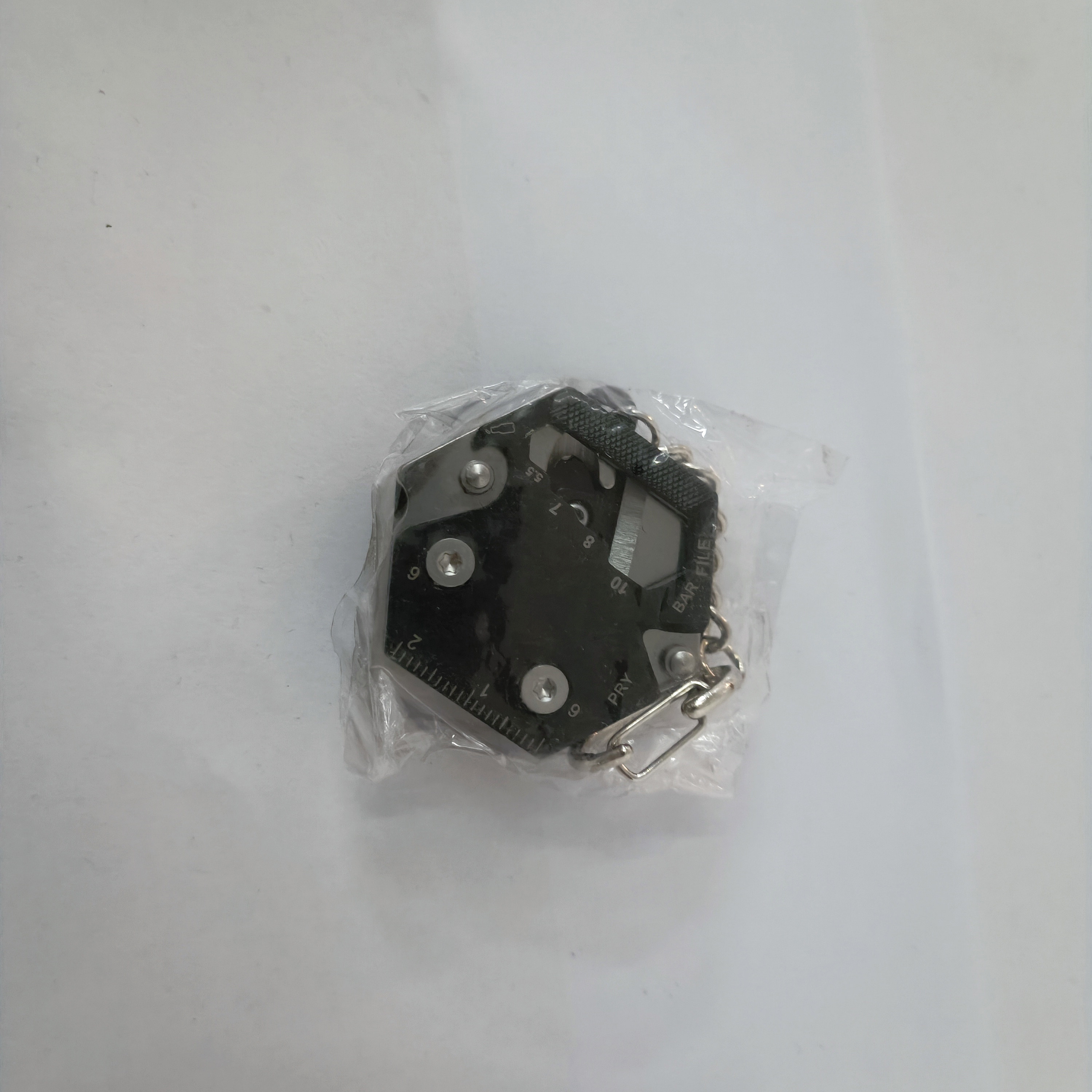 HILIXUN Gantungan EDC Pisau Obeng Mini Multitool Heaxagonal Keychain - H18