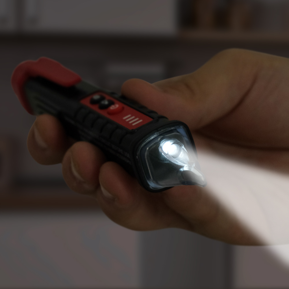 ANENG Tespen Tester Non Contact AC Voltage Alert Detector 12-1000V - VD802