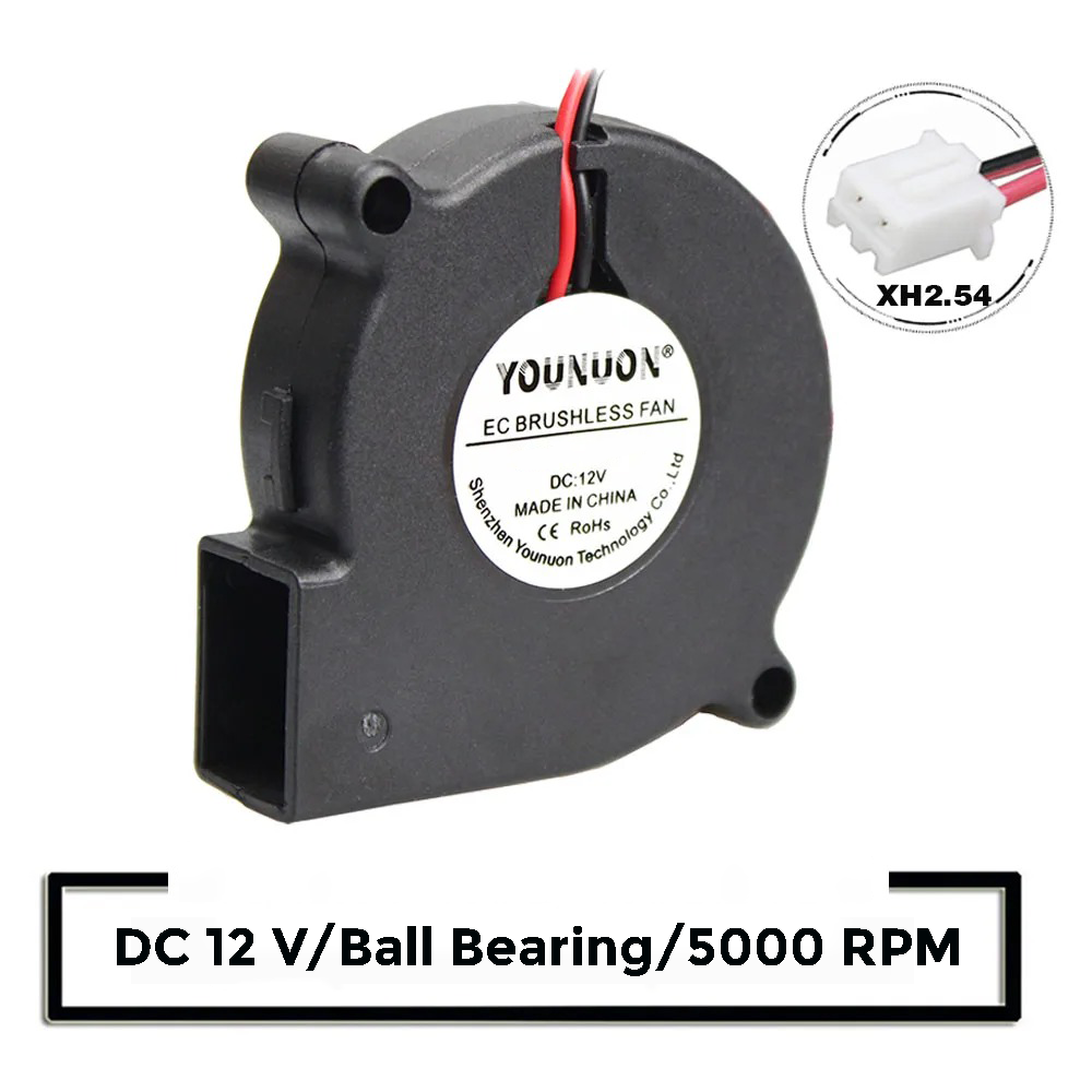 YOUNUON Kipas Printer 3D Cooling Fan Turbine Blower Ball Bearing - 5051