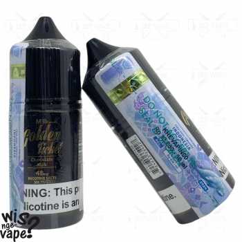 GOLDEN TICKET 30ML - SALT NIC PREMIUM LIQUID VAPE BY MET4