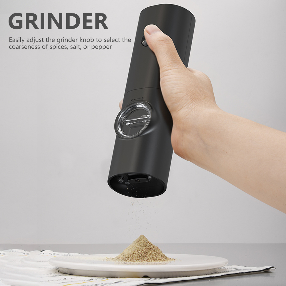 Winereco Alat Penggiling Biji Lada Elektrik Spices Pepper Mill Grinder - KYMQ-14