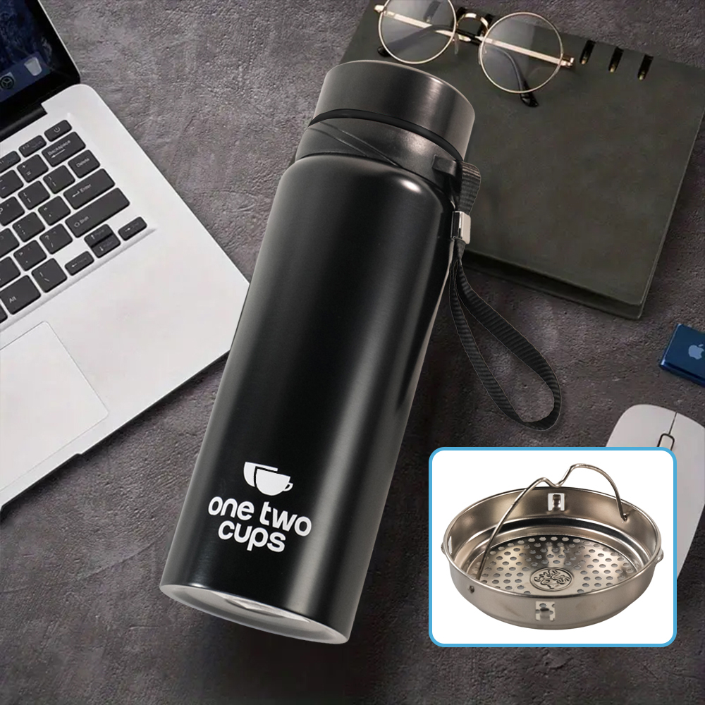 One Two Cups Botol Minum Termos Air Panas Dingin Stainless Steel - HD-688