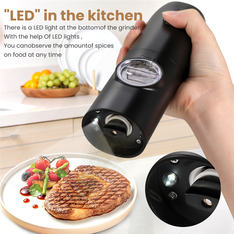Winereco Alat Penggiling Biji Lada Elektrik Spice Grinder Rechargeable - KYMQ-15A