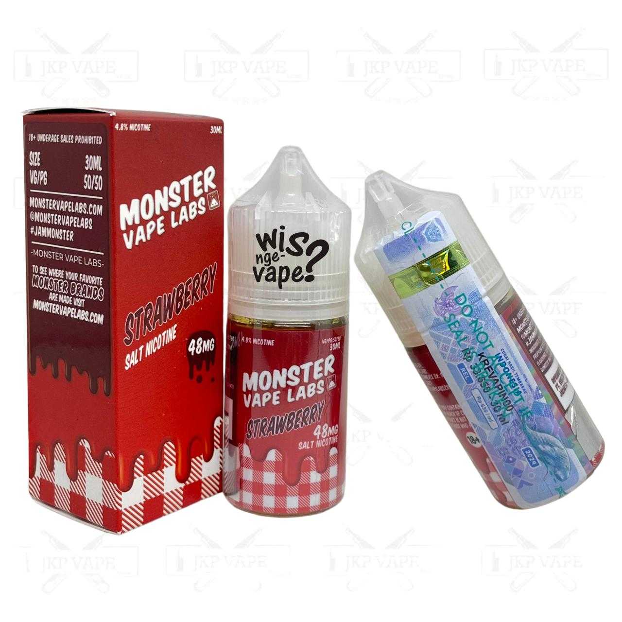 Jual Salt Monster Vape Labs Mixed Berry 24mg 48mg 30ml Usa US
