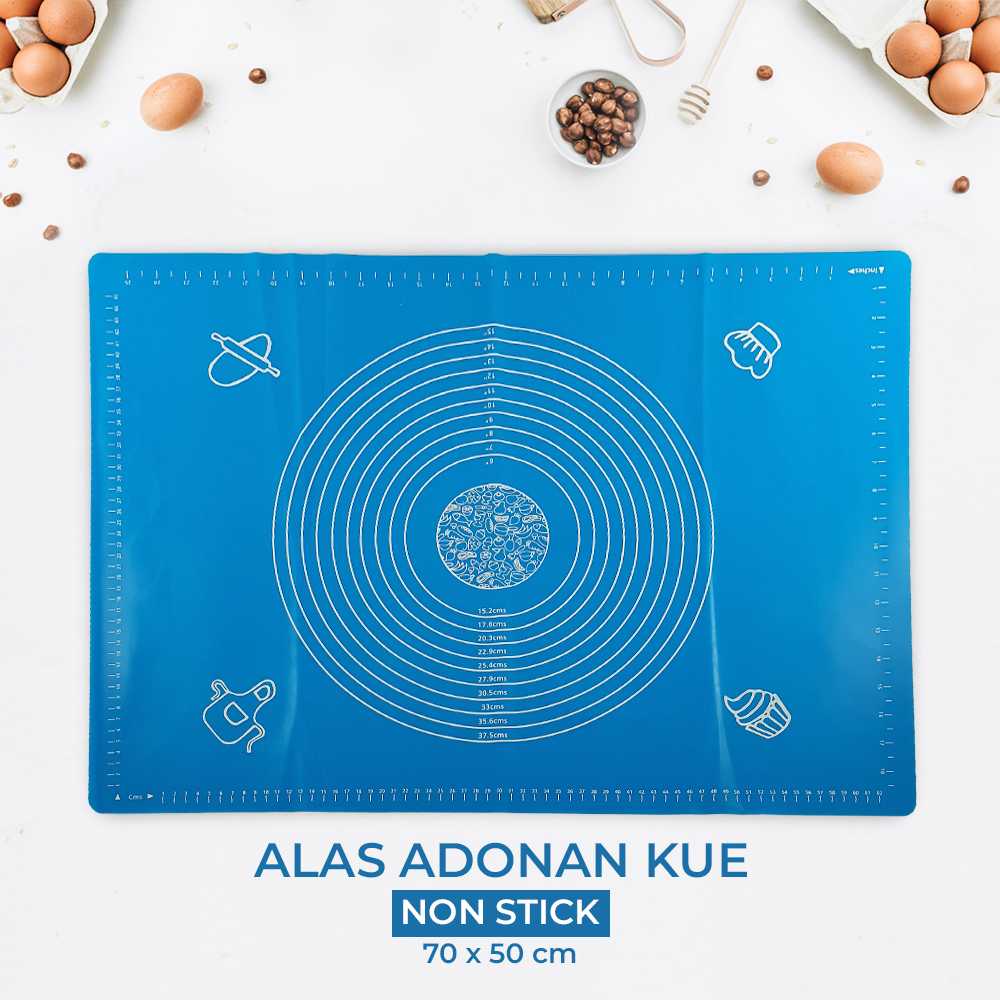 Jual OTC Mat Alas Adonan Kue Fondant Silikon Non Stick J380