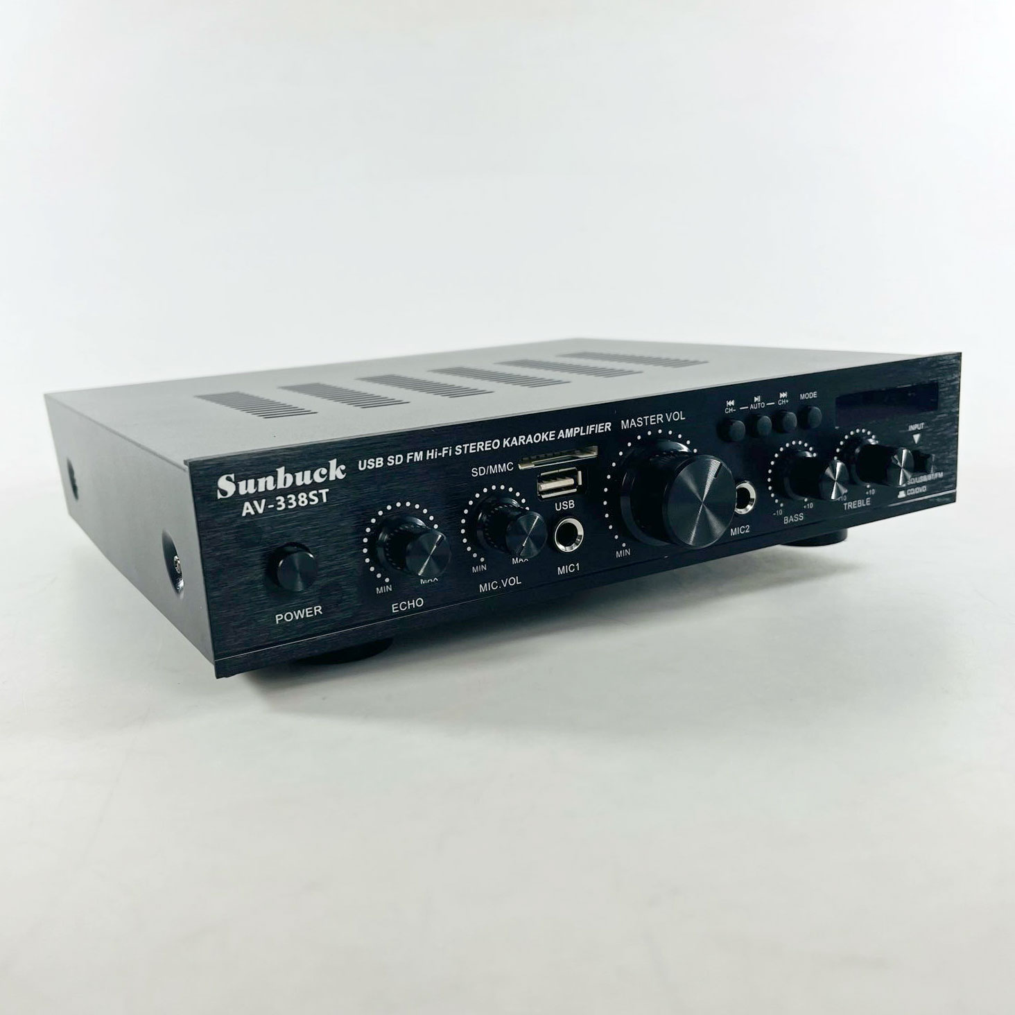 Sunbuck Audio Amplifier Bluetooth EQ Karaoke Home Theater FM 2000W - AV-338ST