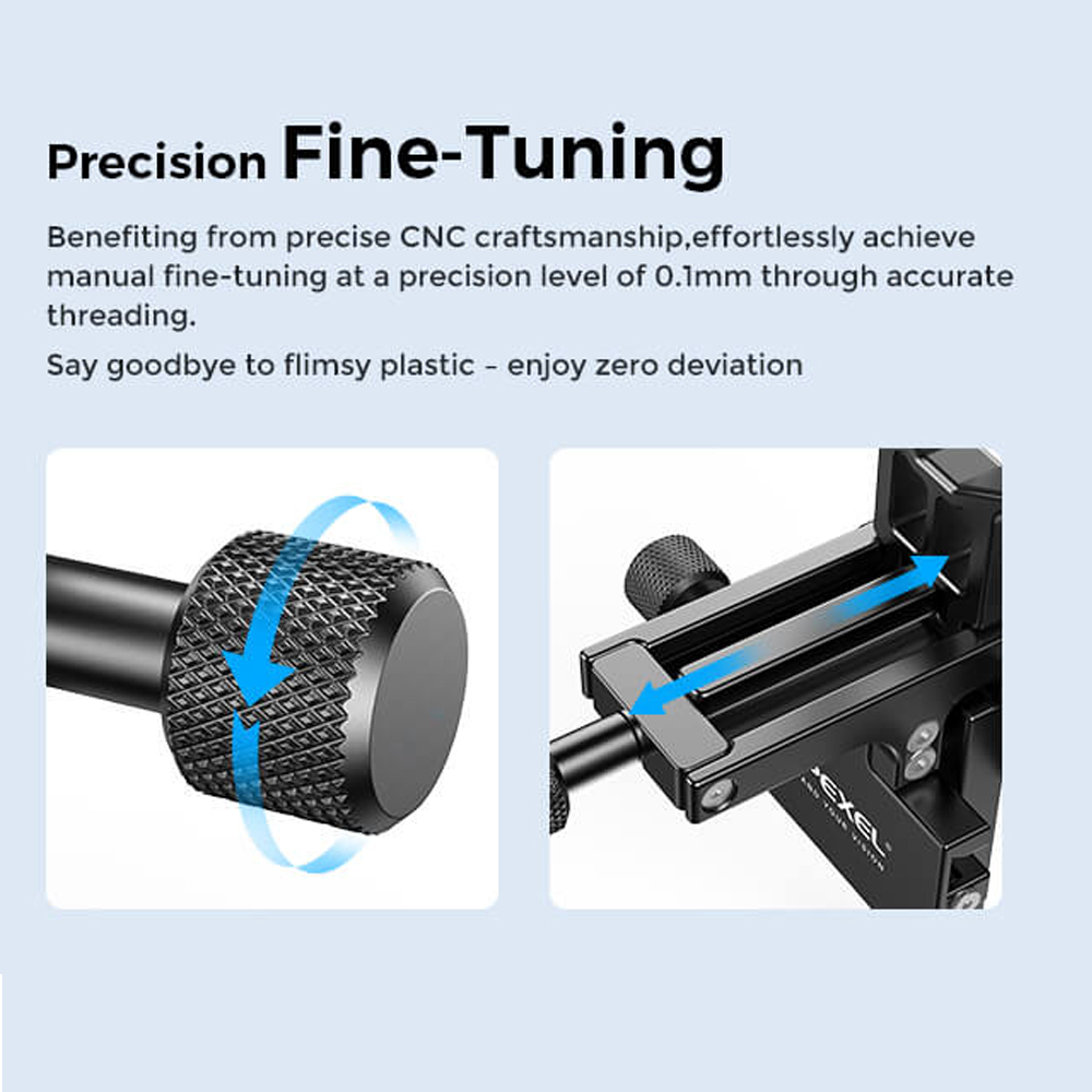 APEXEL Smartphone Adapter 3-Axis for Telescope Microscope Binocular - APL-F003B