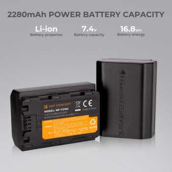 Jual K&F KNF Concept Battery for Sony NP-FZ100