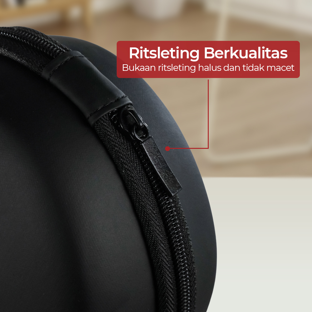 TaffSTUDIO Sarung Headphone EVA Universal Carrying Case - RV77