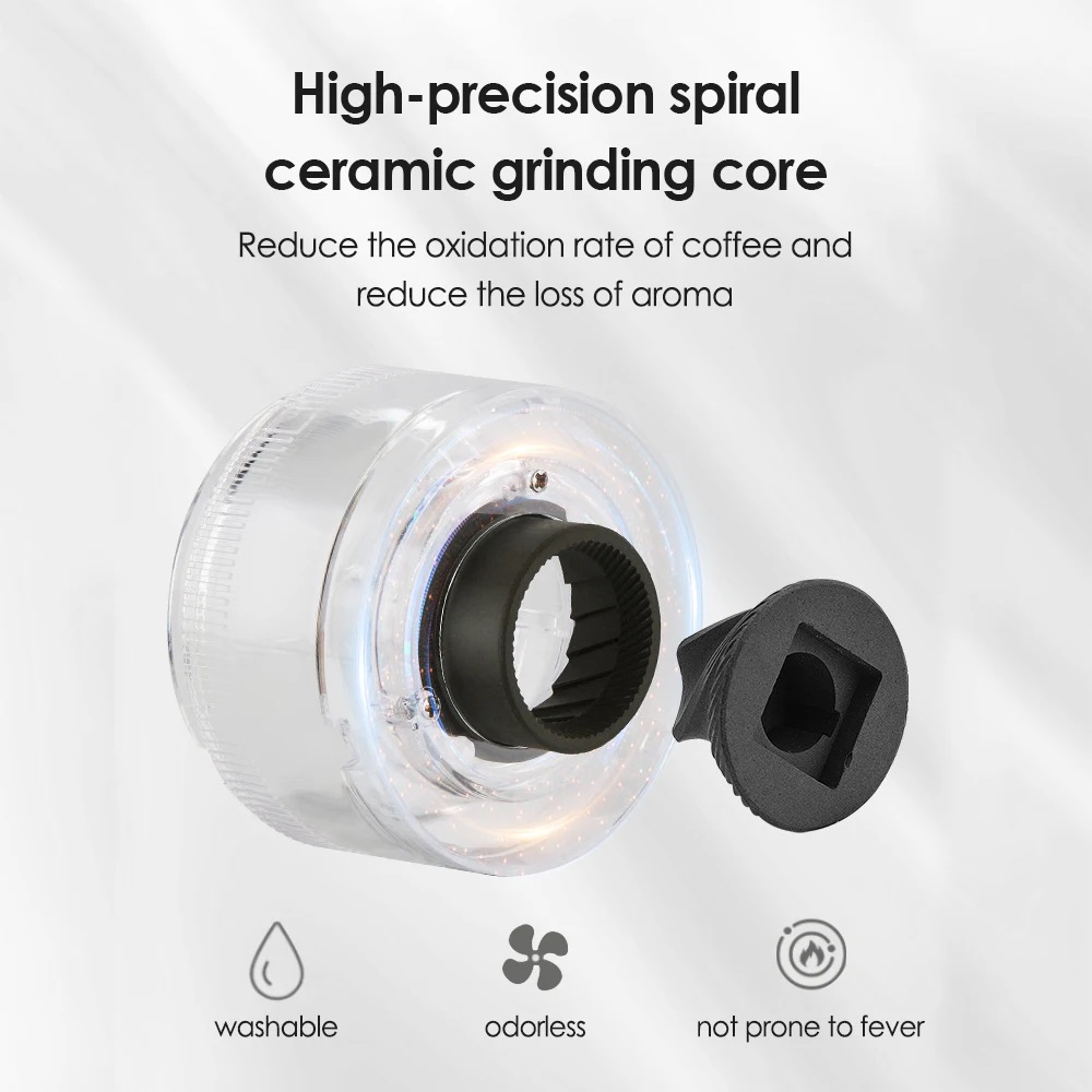 AFDEAL Penggiling Kopi Elektrik Wireless Coffee Grinder 1200 mAh - YMJ01