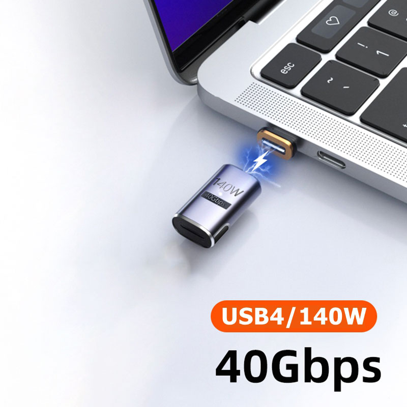 Chenyang OTG USB Type C 4.0 Magnetic Adaptor 40Gbps 140W - CH-41