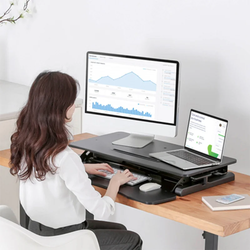 K-STAR Meja Lipat Laptop Portable Folding Desk with Keyboard Stand - KS10