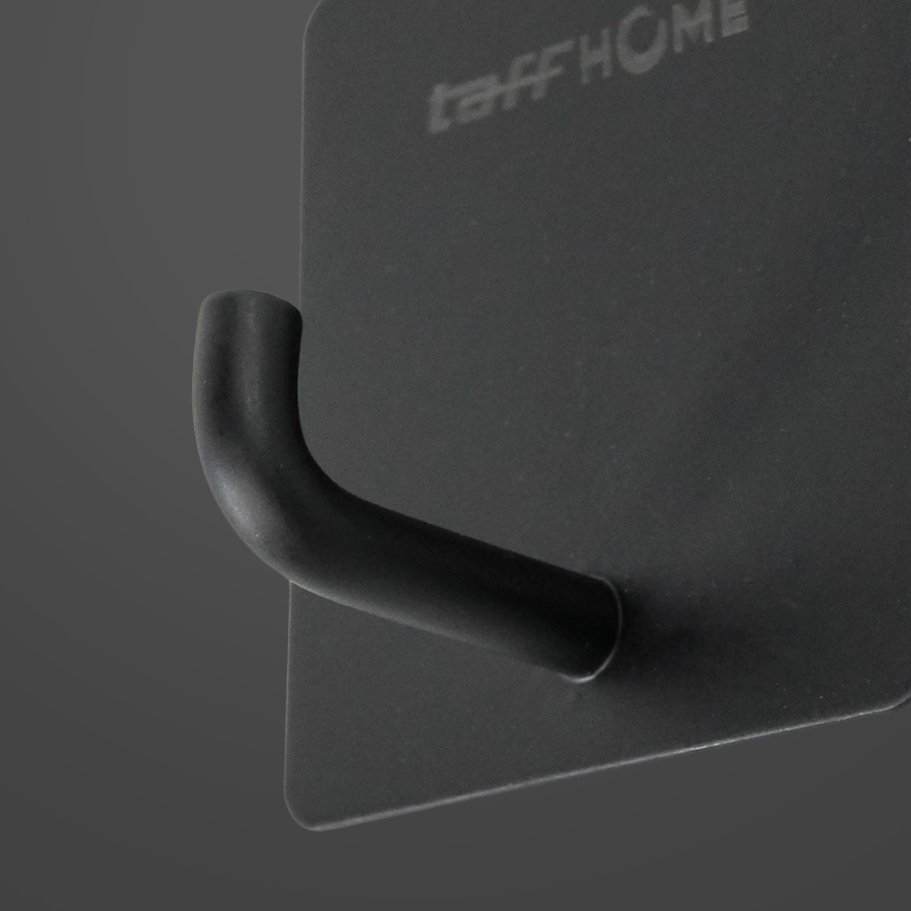 TaffHOME Gantungan Dinding Adhesive Wall Hook Stainless Steel - Z12