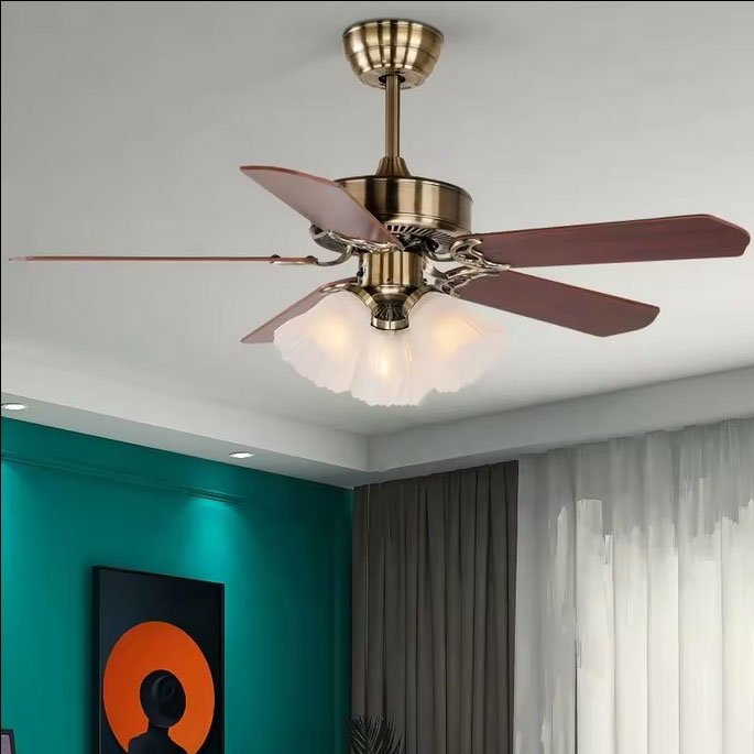 AVEO Kipas Angin Gantung Lampu E27 48 Inch with Remote Control - UN-30