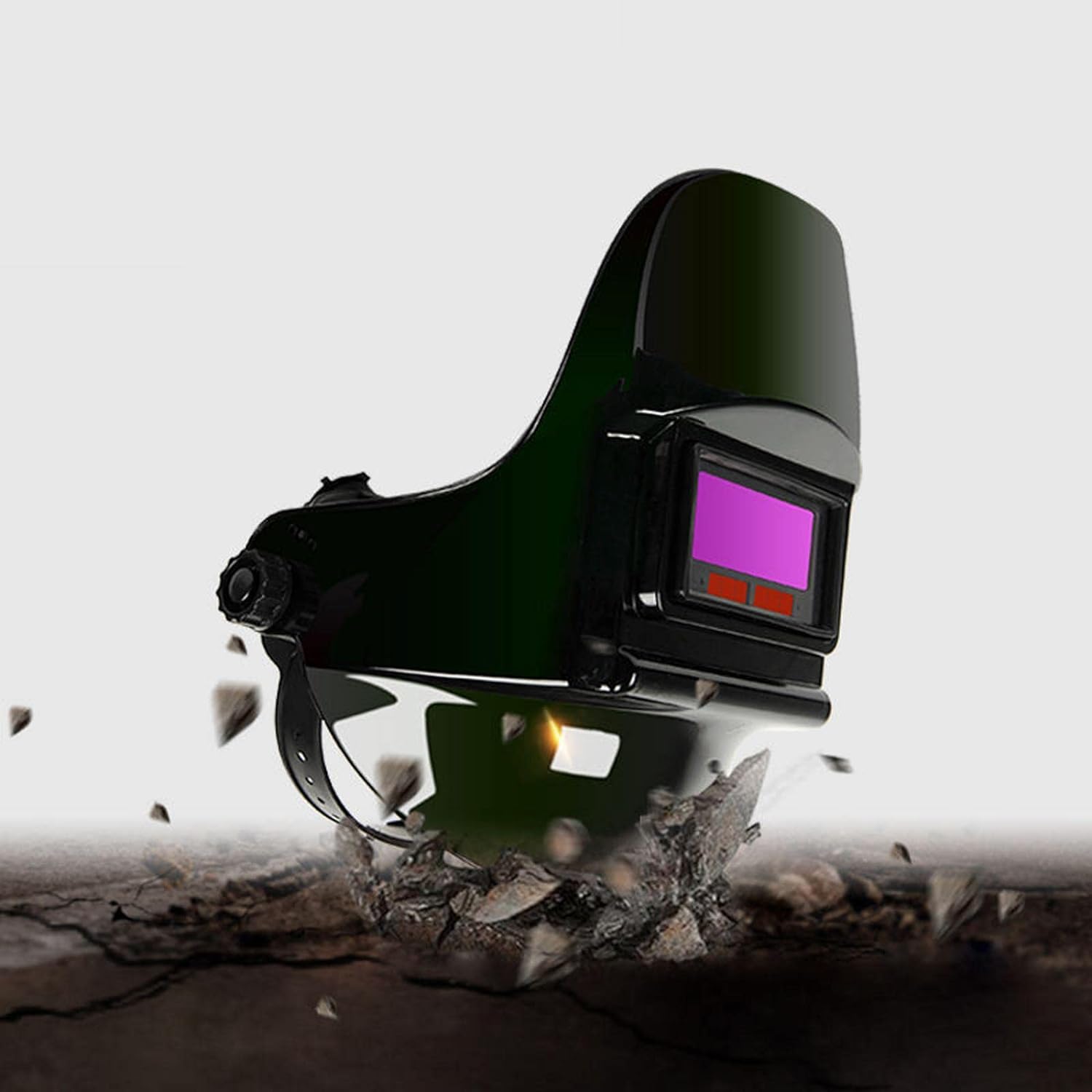 MERISHOP Helm Las Automatic Dimming Protective Welding - 110