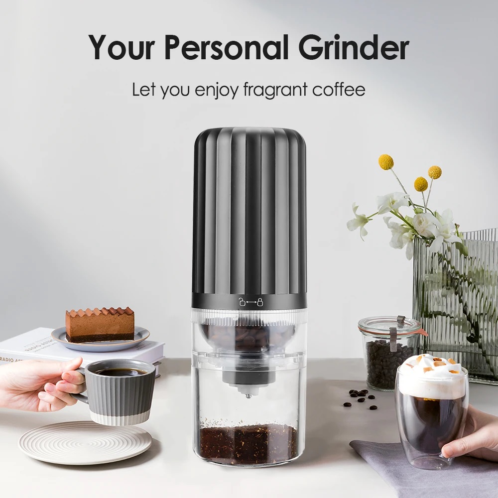AFDEAL Penggiling Kopi Elektrik Wireless Coffee Grinder 1200 mAh - YMJ01