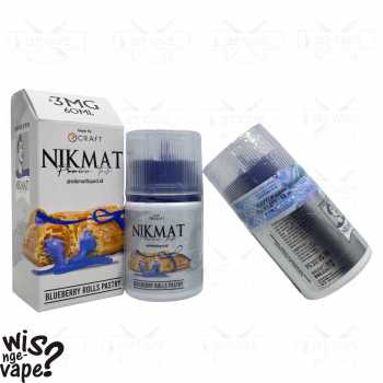 Nikmat V2 Blueberry Rolls Pastry 60ml - Liquid Rcraft x Vapes Aby