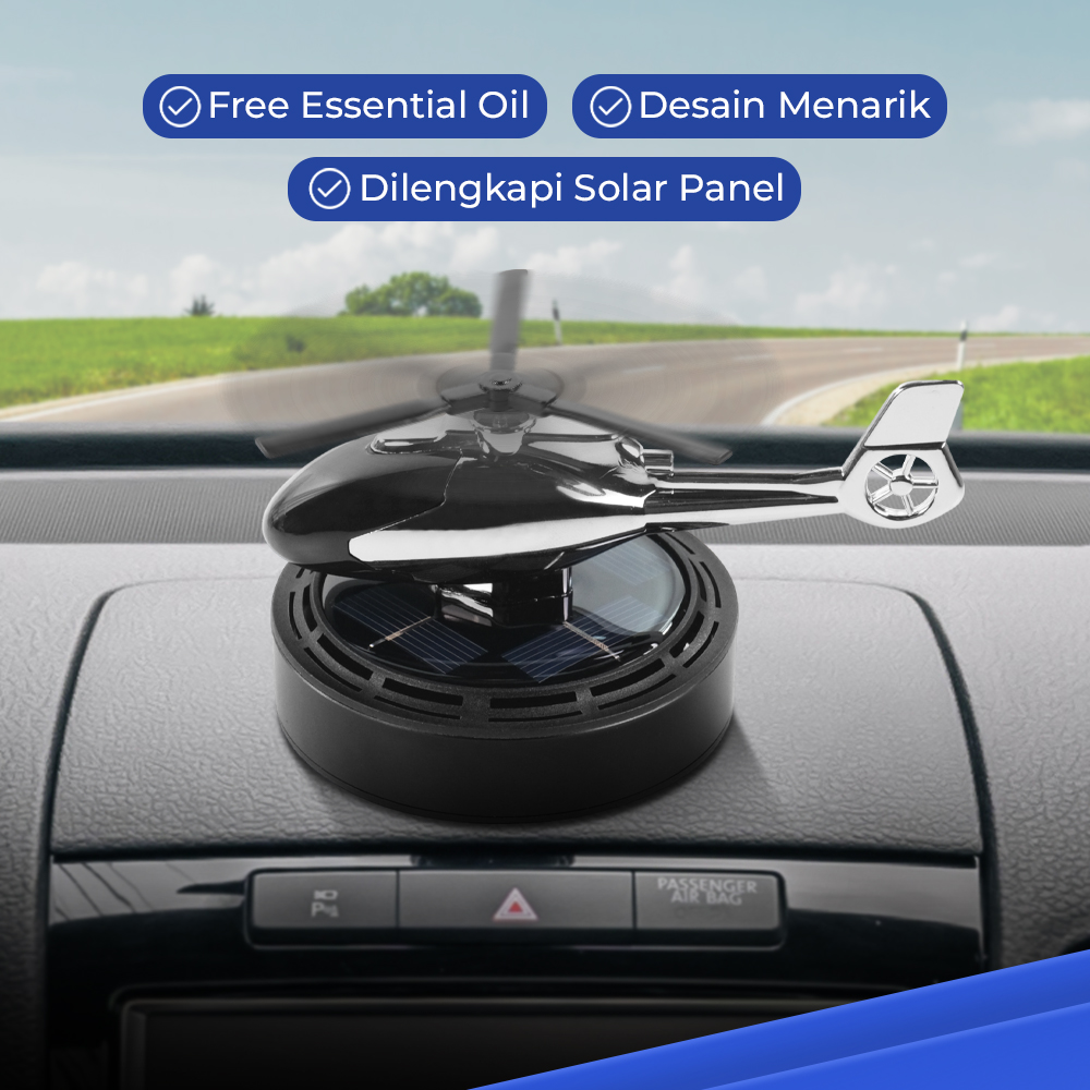 TGE Parfum Mobil Pengharum Ruangan Solar Airplane Aromatherapy - TGE-5