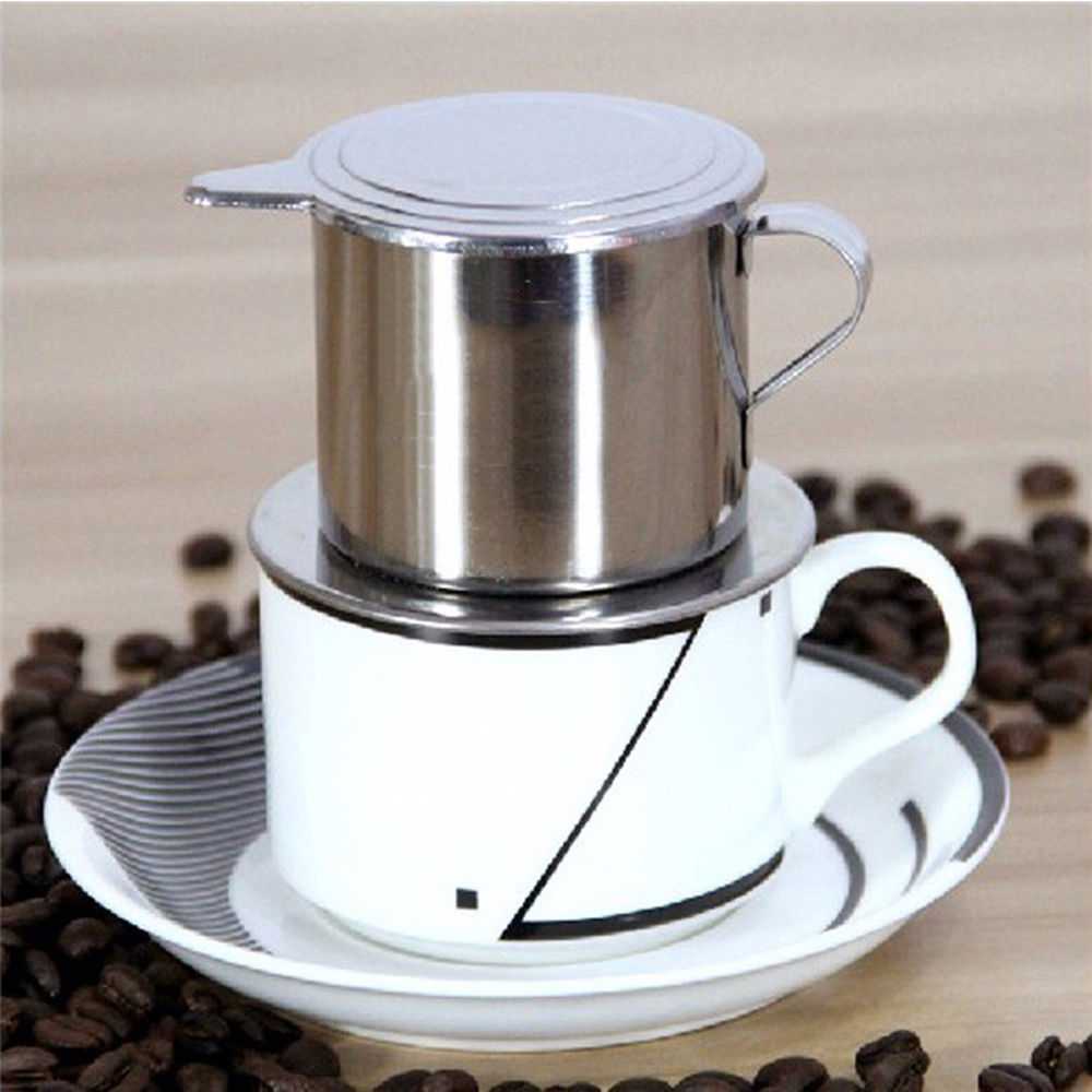 One Two Cups Vietnam Drip Coffee Filter Pot Saringan Kopi - LC1 - Gambar 6