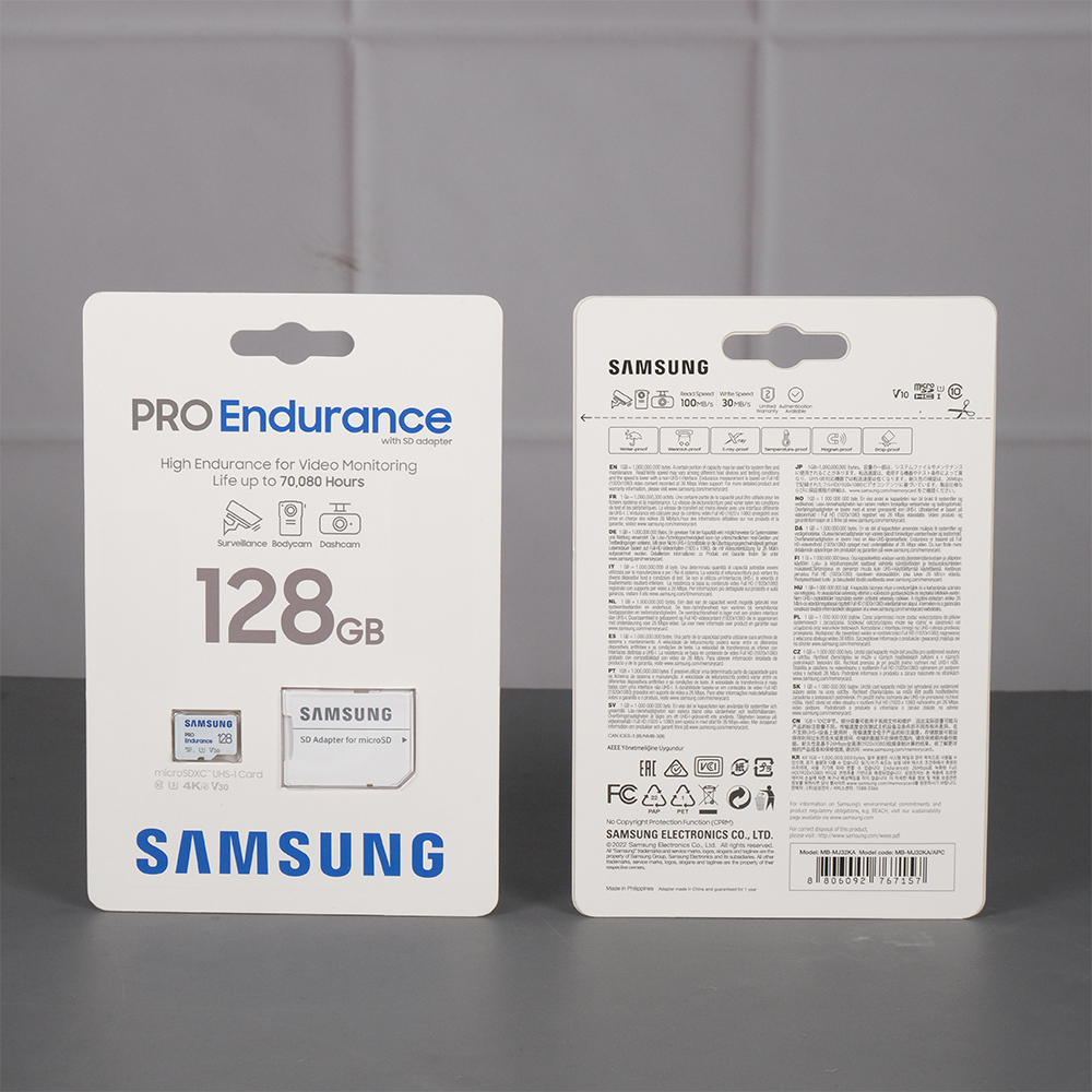 Kartu Memori CCTV MP3 Penyimpanan PRO Endurance MicroSDXC U3 U1 V30 V10 100MB/s with Adapter
