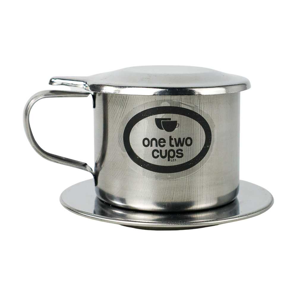 One Two Cups Vietnam Drip Coffee Filter Pot Saringan Kopi - LC1 - Gambar 2