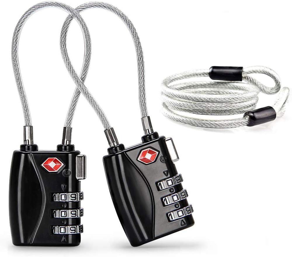 CJSJ Gembok Koper Angka 3 Digit Suitcase Password TSA Lock - TSA007