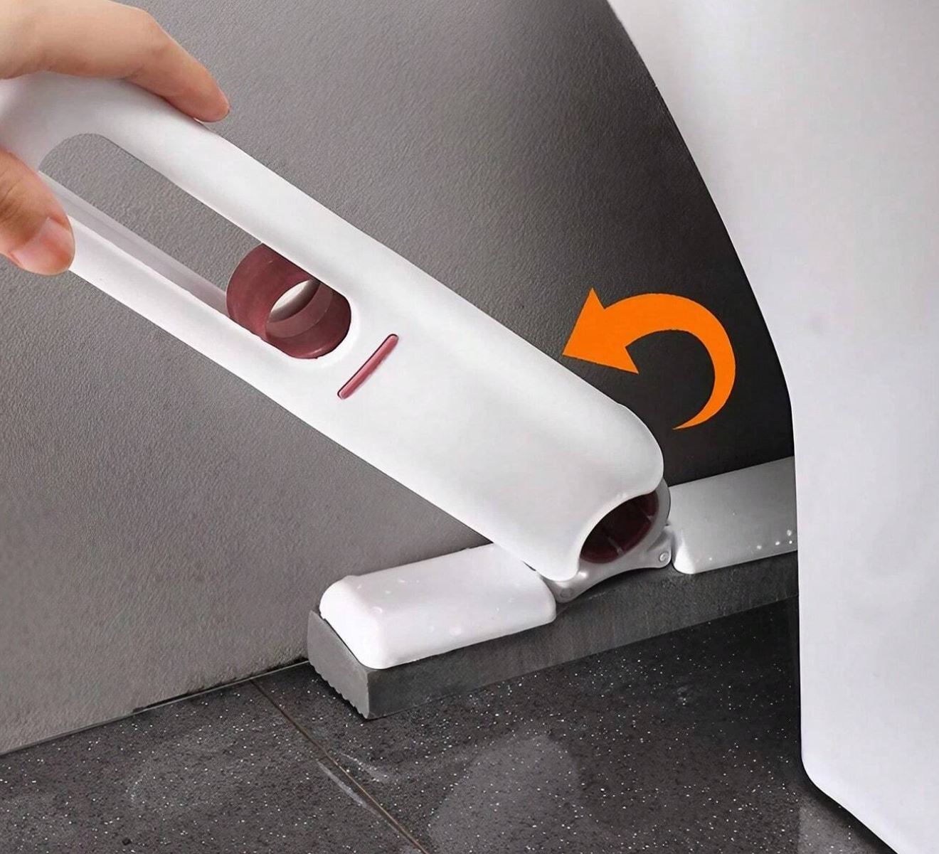 SOYEN Pel Mini Portable Alat Pembersih Lipat Self Squeezing Mop - XTB-001