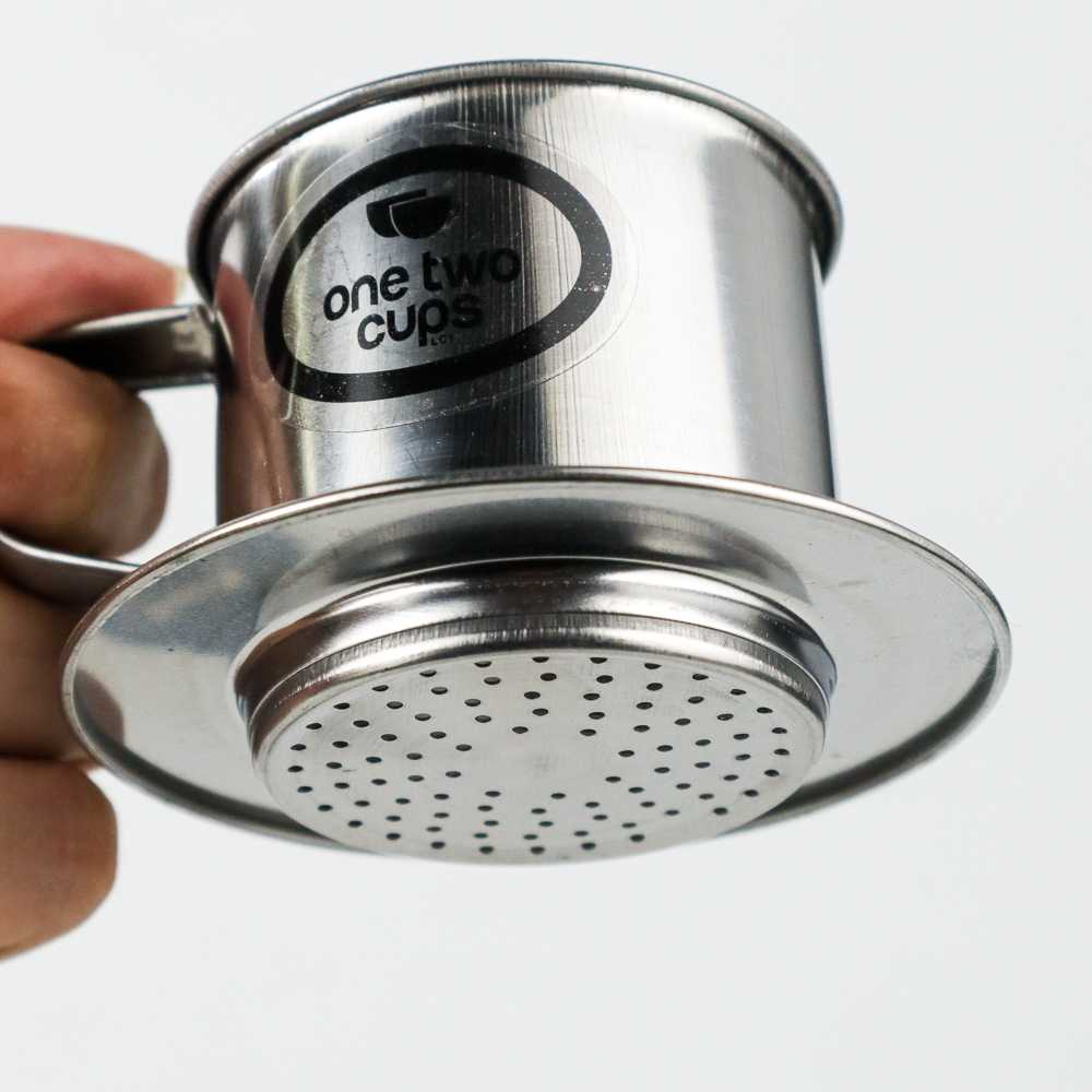 One Two Cups Vietnam Drip Coffee Filter Pot Saringan Kopi - LC1 - Gambar 3