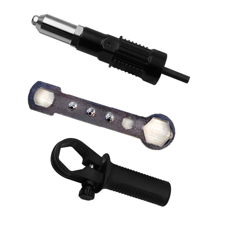 Ronghe Adaptor Paku Rivet Gun Converter Drill 2.4-4.8mm - NAS32