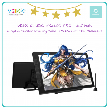VEIKK STUDIO VK2200 PRO - 21.5-inch Graphic Monitor Drawing Tablet IPS