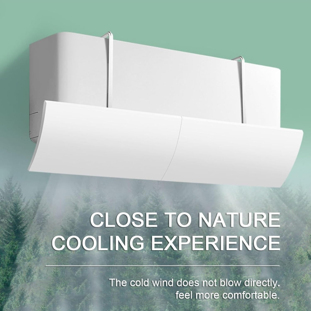 HCooker Cover Angin AC Adjustable Air Conditioner Windshield Deflector - HC795