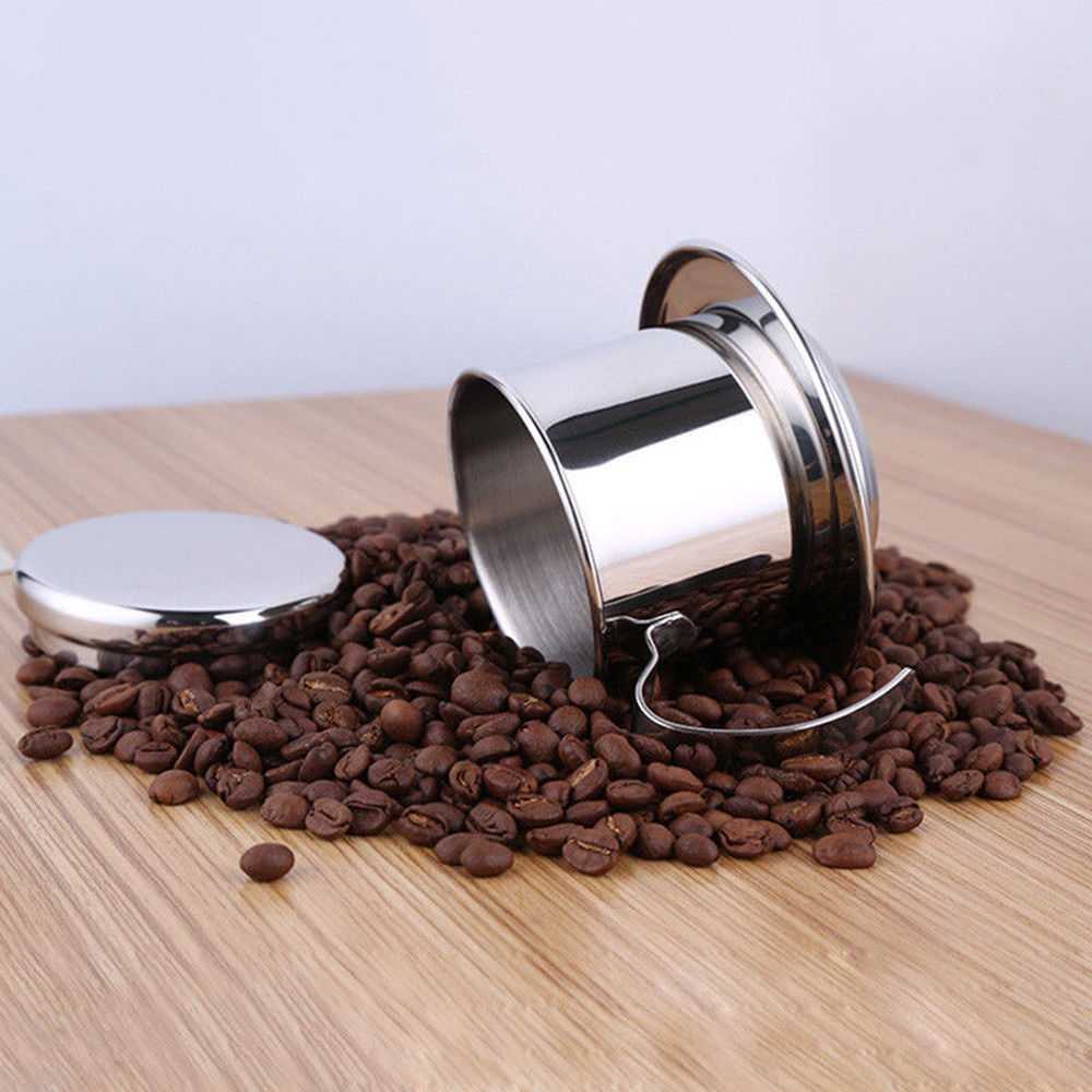 One Two Cups Vietnam Drip Coffee Filter Pot Saringan Kopi - LC1 - Gambar 5